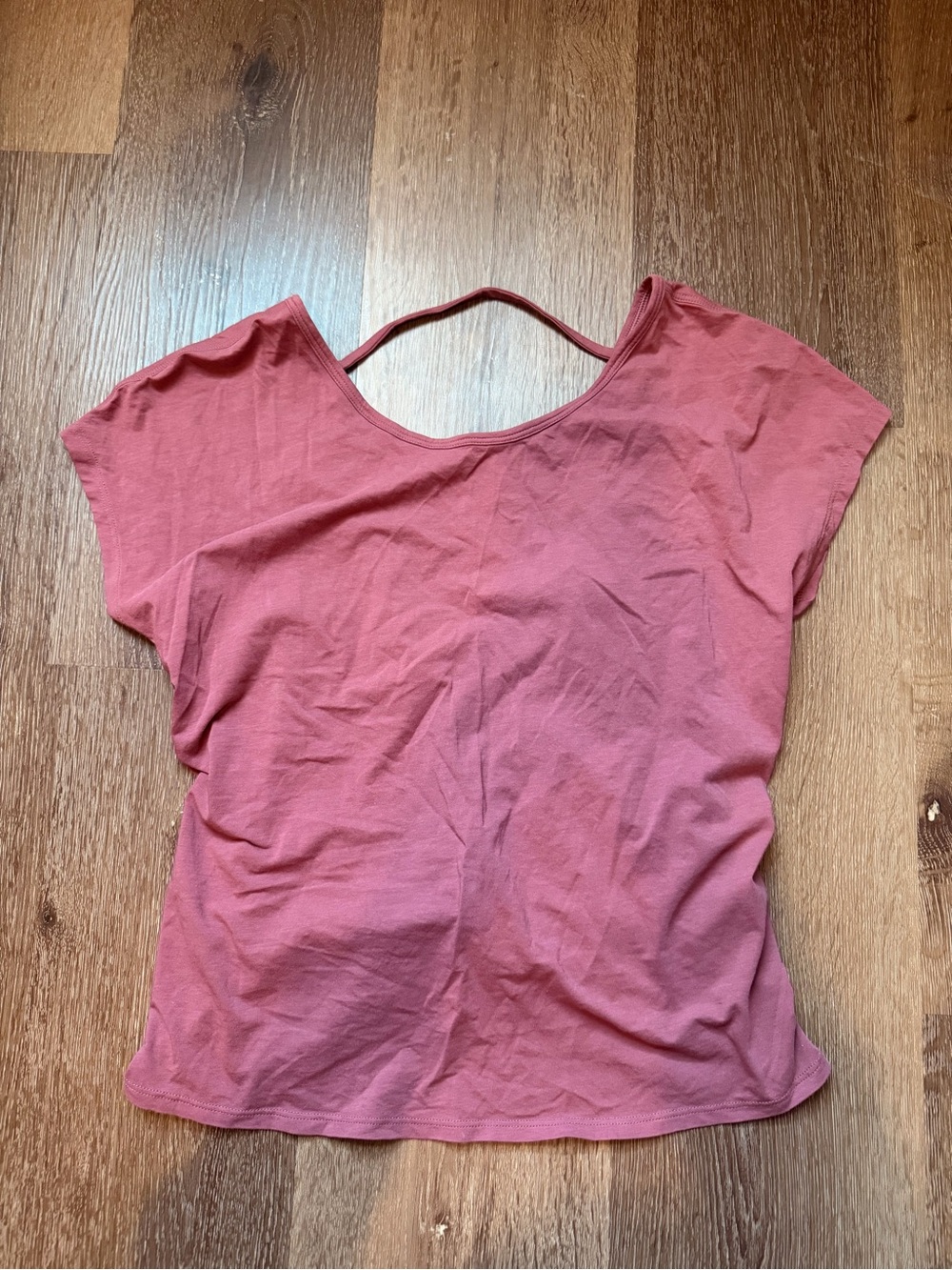Lululemon Women's Rose Pink Short Sleeve Top
